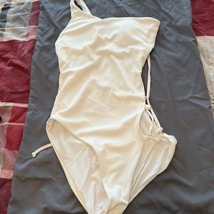 Shein one piece One side tie swimsuit women’s large